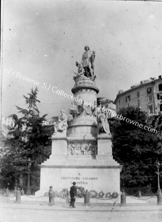 MONUMENT OF CHRISTOPHER COLUMBUS